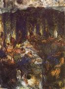 Paul Cezanne The Orgy or the Banquet USA oil painting artist